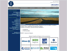 Tablet Screenshot of insure.com.ar