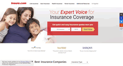 Desktop Screenshot of insure.com